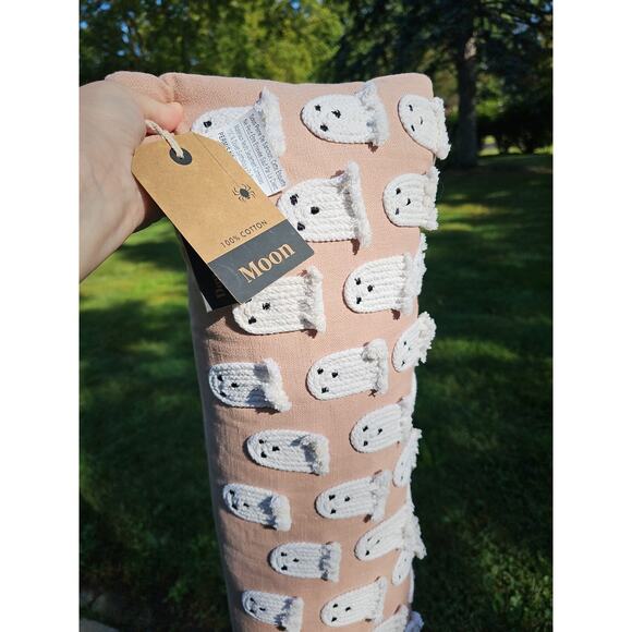 Lumbar Ghost Pillow Down Alternative Feel Hypoallergenic And Vegan By Indigo - Picture 5 of 6